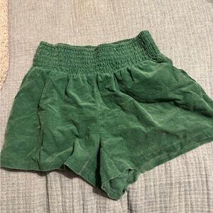 Wild Fable Green Corduroy Shorts